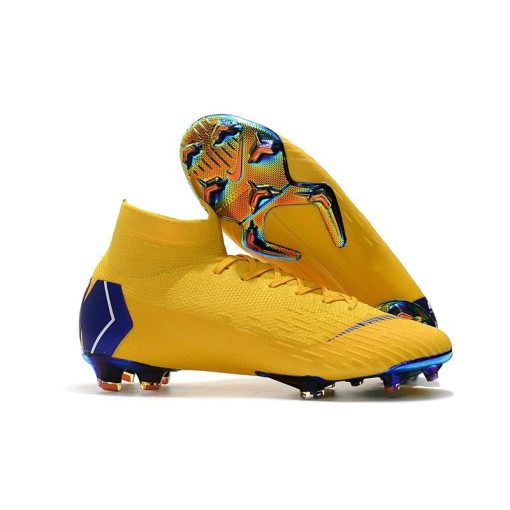 Nike Mercurial Superfly 6 Elite FG Heren Geel Blauw_1.jpg